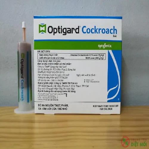 Thuốc diệt gián Đức Optigard Cockroach dạng gel