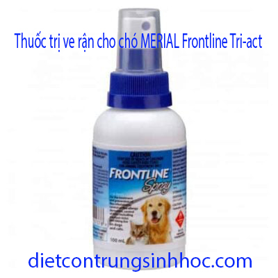 Thuốc trị ve rận cho chó MERIAL Frontline Tri-act