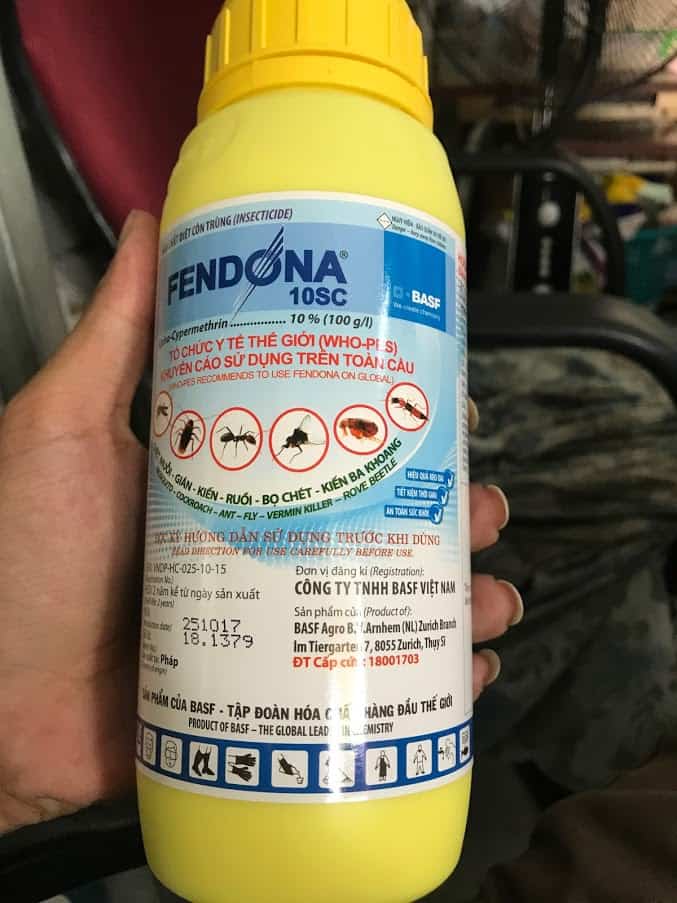 Thuốc diệt muỗi Fendona 10SC
